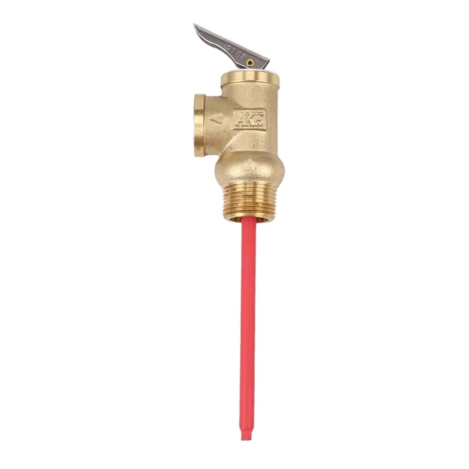 Valvula Antiretorno Agua 99C 102PSI 210F 0.7Mpa a la válvula BSP de alivio temperatura y presión 3/4 pulgada como seguridad TP para calderas de aceite