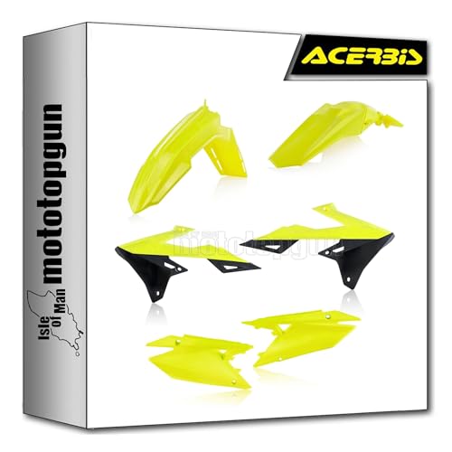 Acerbis 0023066.061 cache carenage jaune suzuki rm-z 450 2018 mototopgun