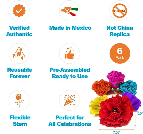Alondra'S Imports 43237-2 Mexican Paper Flowers thumb #1