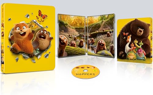 Hoppers Steelbook Blu-ray soluciona la falta de calidad del streaming con este formato físico alemán 4