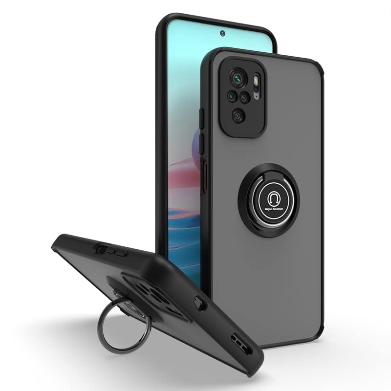 Custodia HAOYE 360° Per Xiaomi Redmi Note 10 Pro Con Protezione Scherzo Integrata - Silicone TPU E PC Trasparente
