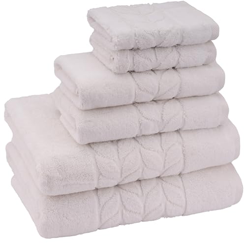 Bagno Milano Organic Cotton Bath Towel Set (6 Pcs)