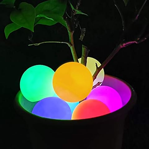Schwimmendes Poollicht, IP68 Wasserdichtes Whirlpool Licht, RGB Farbwechsel Badewanne Licht Nacht, Leuchtendes Licht Ball für Baby Geschenke, Spa, Garten, Innen und Außenbereich der Wohnkultur-4pcs Cover