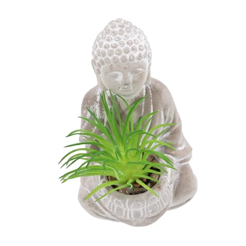 Abaodam Plantes Artificielles Décor Statues De Jardin en Ciment Statues De Jardin Extérieur pour L'Extérieur Extérieur Décoration D'Intérieur