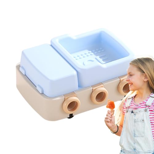 Molde De Palopsicle - Moldes De Chupetes | Moldes De Hielo Pop | Moldes De Palopsicle De Silicona Con Tapa | Moldes De Palopsicle Desmontables Hogar | Caja De Fabricantes De Pasteles De Congelación En