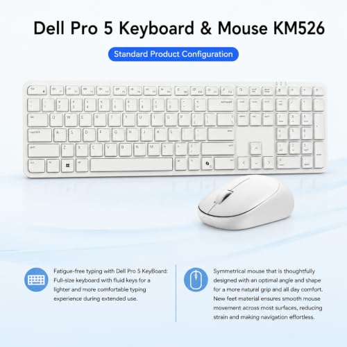 Image of Dell 24 All in One Desktop Computer Intel Ultra 7, 16GB DDR5-5600, 1TB SSD | 23.8-inch FHD Touchscreen, Intel Ultra 7 355(8-Cores), Pen Support, Win 11 Pro, Wi-Fi 7, BT 6, Copilot+ PC, w /KB and Mouse