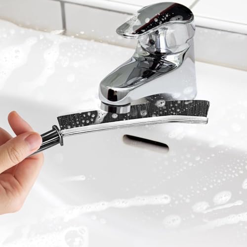 Image of 6Pcs Crevice Cleaning Brush, Cleaning Tools for Household Use, Multifunctional Gap Cleaning Supplies for Kitchen, Toilet, Bathroom, Vehicle, Window, Faucets, Grout, Home