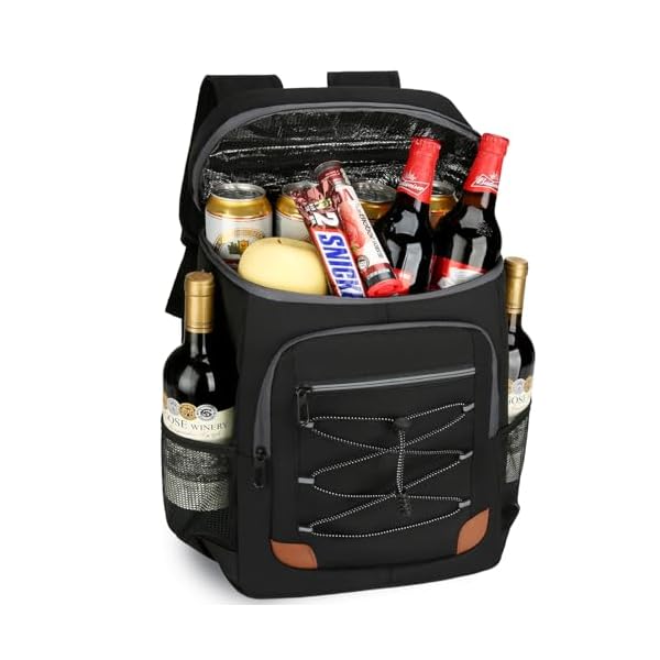 Backpack Cooler Insulated Leak Proof, Lightweight Soft Sided Cooler Backpack for Men Women, Waterproof Beach Cooler Bag Lunch Backpack for Camping Hiking Picnic Fishing Travel Outdoor