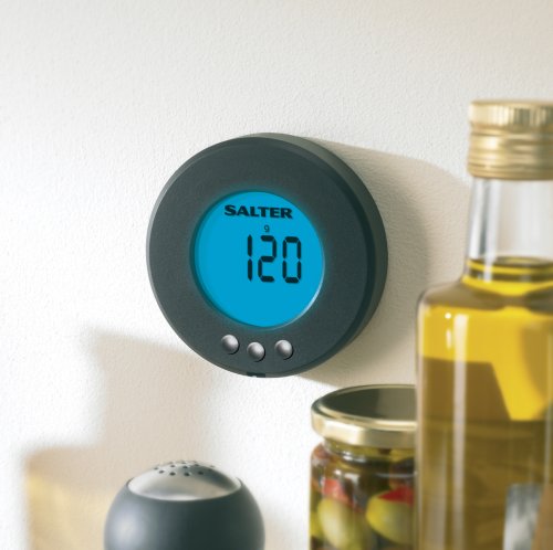 Salter Lcd Wall Mount Aquatronic Kitchen Scale And Clock #TOP3