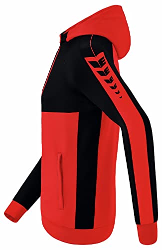 Erima Six Wings Training Jacket, Red/Black, 116 - Image 2