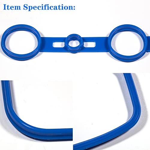 Vs50530R 2001-2012 Compatible With Pontiac Vibe Scion Tc Xb Toyota Camry Corolla Highlander Matrix Rav4 Valve Cover Gasket & High Temperature(650º F) Gasket Maker 2.0L 2.4L L4 2Azfe 1Azfe Vs50362 #TOP4