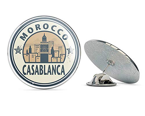 Morocco Casablanca Round Metal 0.75