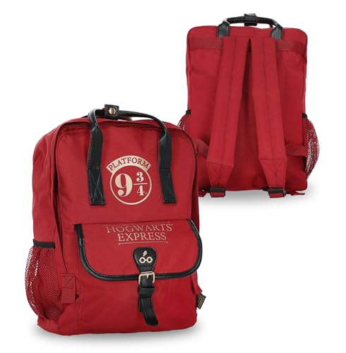Harry Potter Backpack 9 ¾, Red, One Size