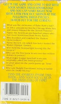 Paperback Trivia Mania: Sports Book