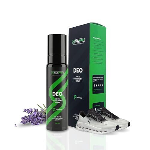 Image of Shoe Deodorizer Spray | Eliminates Odour Instantly | Anti-Bacterial Foot Odour Shoe Spray | 24H Odour Control | Safe on All Materials | For Shoes, Bags, Sprort & Gym Wears | 100ml
