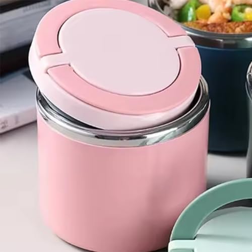 Recipiente térmico para comida de acero inoxidable: aislamiento total de 1000 ml 3