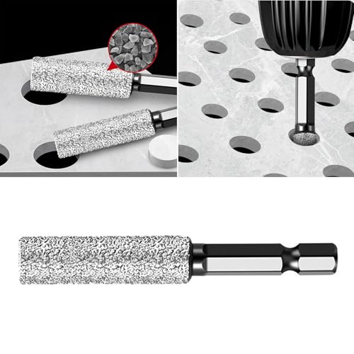 Hexagonal Shank Dry Drilling Grinding Drill Bits Kits Diamonds Cores Drill Bits Tile Hole Cutter 6mm/8mm/10mm/12mm Hole Set 2 Hexagonal Shank Dry Drilling Grinding Drill Bits Kits Diamonds Cores Drill Bits Tile Hole Cutter 6mm/8mm/10mm/12mm Hole Set - Image 2