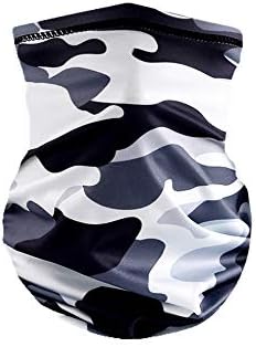 Konikit Neck Gaiter Cooling Face Covering for Men Women Summer Neck Gator Face Mask for Dust Outdoors