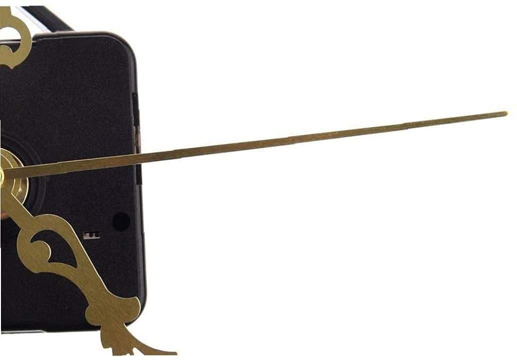 Hollow Design Clock Pointers Replacement Quartz Clock Movement DIY Wall Clock Mechanism AccessoriesHome Decoration Gold Professional and Fashion      Perfect Paperback