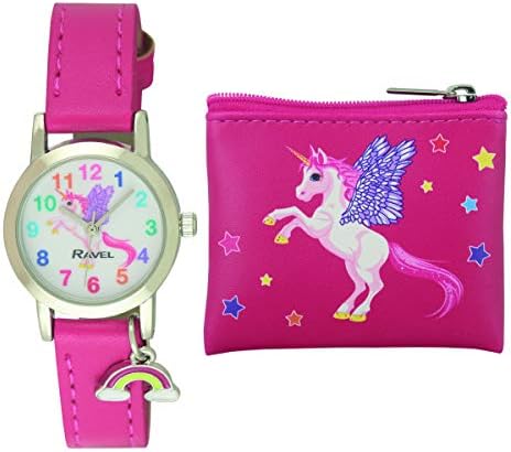 RAVEL Children’s ‘Little Gems’ Watch and Purse Gift Set…