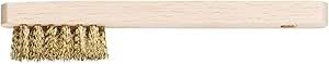 PFERD HBZ Hand Brush | 3 Rows Brass Wire Diameter 0.15 | 43698012 - for Spark Plugs