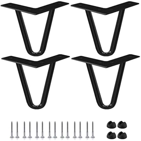 Btowin Heavy Duty Hairpin Furniture Legs Cover