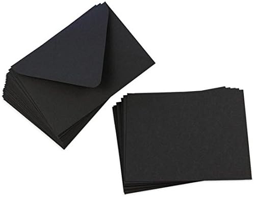Cards with Envelopes, Fuchsia Matt, A2 Flat, 25 Pack