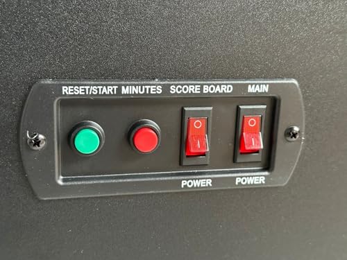 Pegasi Airhockey Tisch Vancouver 7ft - 213x122x81cm - Digitale Punktezähler - Mit Soundeffekte - Air Hockey Table für Zuhause- Für Kinder und Erwachsene - Inkl. Zubehör - Schwarz – Bild 7