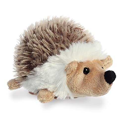 Aurora® Adorable Shoulderkins™ Hazel Hedgie™ Stuffed Animal - Fun Buddy that Can Go Everywhere with You - Perfect for Kids 3+ Years and Costumes - Brown 5 Inches