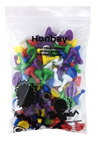 Honbay 120Pcs Multi-Color Pawns Pieces For Board Games, Tabletop Markers Component #TOP4