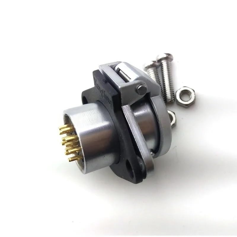 Conector Panel Aviación 12 Pines IP67 HP20 Series miniatura 3