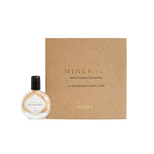 Annmarie Skin Care Honey Shade Minerals - Multi-Purpose Powder Foundation with Mica + Iron Oxide (5.25 Grams)