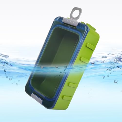 QINGFAN Set de 3 Cajas Organizadoras para Equipo de Pesca Impermeables Portátiles Amarillo miniatura 5