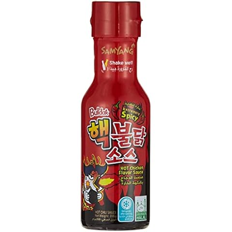 Samyang Sauce - Extremely Spicy - Buldak Hot Chicken Flavor Sauce - Halal Cover