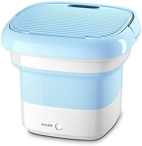 DjfLight Portable Folding Washing Machine/Mini Handy Semi-Automatic Compact Washer, for Apartment,RV,Traveling
