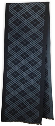 Livativ Bleu Nero Luxurious Winter Scarf for Men – Large Selection of Unique Design Premium Scarves