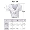 VETIOR-Womens-Deep-V-Neck-Short-Sleeve-Unique-Slim-Fit-Cross-Wrap-Shirts-Crop-Tops VETIOR Going Out Tops Wrap Short Sleeve Sexy Crop Tops for Women Summer Tops for Women 2022 Black Crop Top V Neck M Black