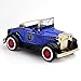 Modello d'auto Modello di Auto d'Epoca Giocattoli per Bambini Regalo City Racing Car Lega Classic Pull Back Car Play Vehicle Diecast Simulation Modello d'auto Kit (Color : Cpblue)