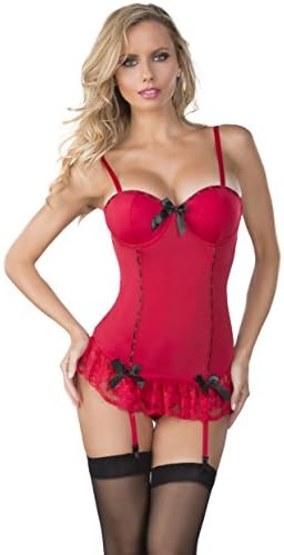 O Sexy Lingerie Women's Bustier with Bows
