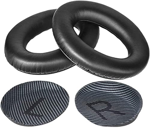 Qc35 Replacement Ear Pads Quietcomfort 35 Ii Replacemenet Earpads, Ear Cushion Kit Parts Compatible With Bose Quietcomfort 35/Bose Qc35, Quiet Comfort 35 Ii/Qc35 Ii Wireless Headphones (Black) #TOP4