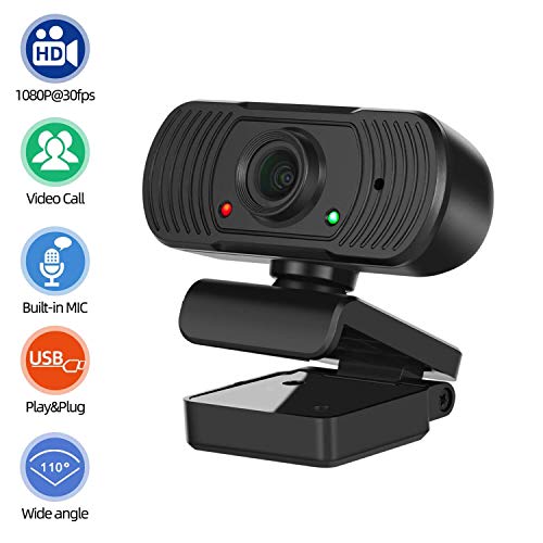 PC Webcam Desktop & Laptop 1080P Full HD USB Computer Web Camera