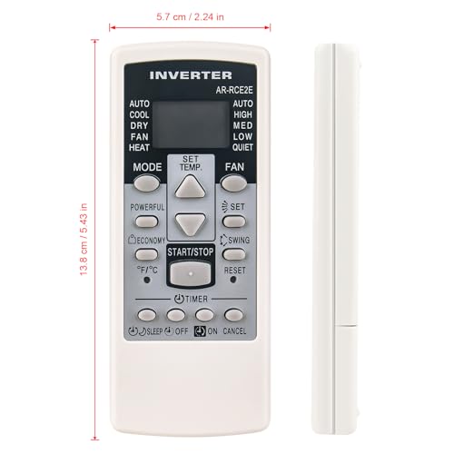 Télécommande de rechange AC pour climatiseur fixe ASU12RL ASU12RL2
