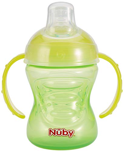 Nûby Leak-Proof No-Spill Drinking Cup Green 240 ml 6 Months