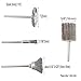 Yutnqin 69Pcs Abrasive Wheel Buffing Polishing Wheel Wire Brushes Set for Rotary Tool Accessories,Shank 3mm Mini Brush Polishing Kit,for Power-Operated Grinders