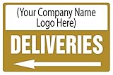 Custom Deliveries Sign –...