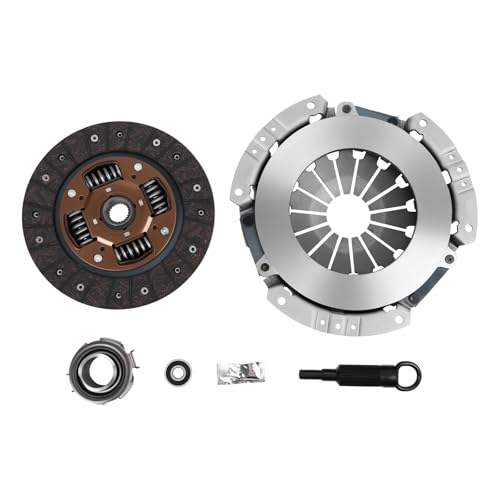 YOMALL Transmission Clutch Kit with Release Bearing for Forester 1999-2013 Impreza 1999-2016 Outback 2000-2009 Legacy Baja Crosstrek 2016-2017 8.86 Disc 24 Spline Replace 15-021