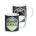 Paladone Mandalorian The Child - Taza de café con cambio de calor, diseño de bebé Yoda The Bounty, 300 ml (10,55 unidades) (PP7337MAN)