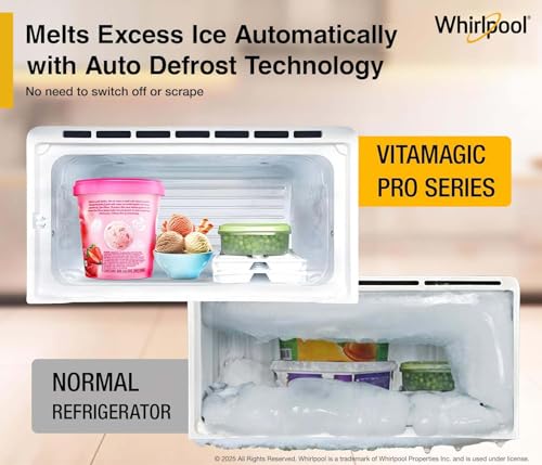 Image of Whirlpool 207 L 4 Star Vitamagic PRO Frost Free Direct-Cool Single Door Refrigerator (230 VMPRO ROY 4S Inv BLUE BELLE EPOQUE-Z, Blue, Auto Defrost Technology)