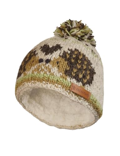 Bonnet à pompon en laine extra chaud contre le froid hivernal Pachamama
