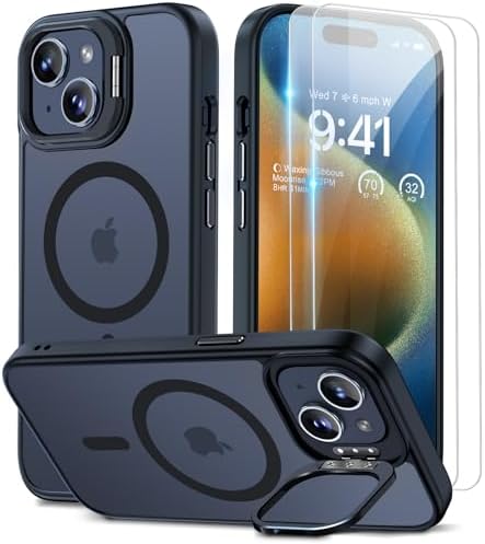 Coque IPhone 15 Pro Magnétique Grise, Compatible MagSafe, Neuve